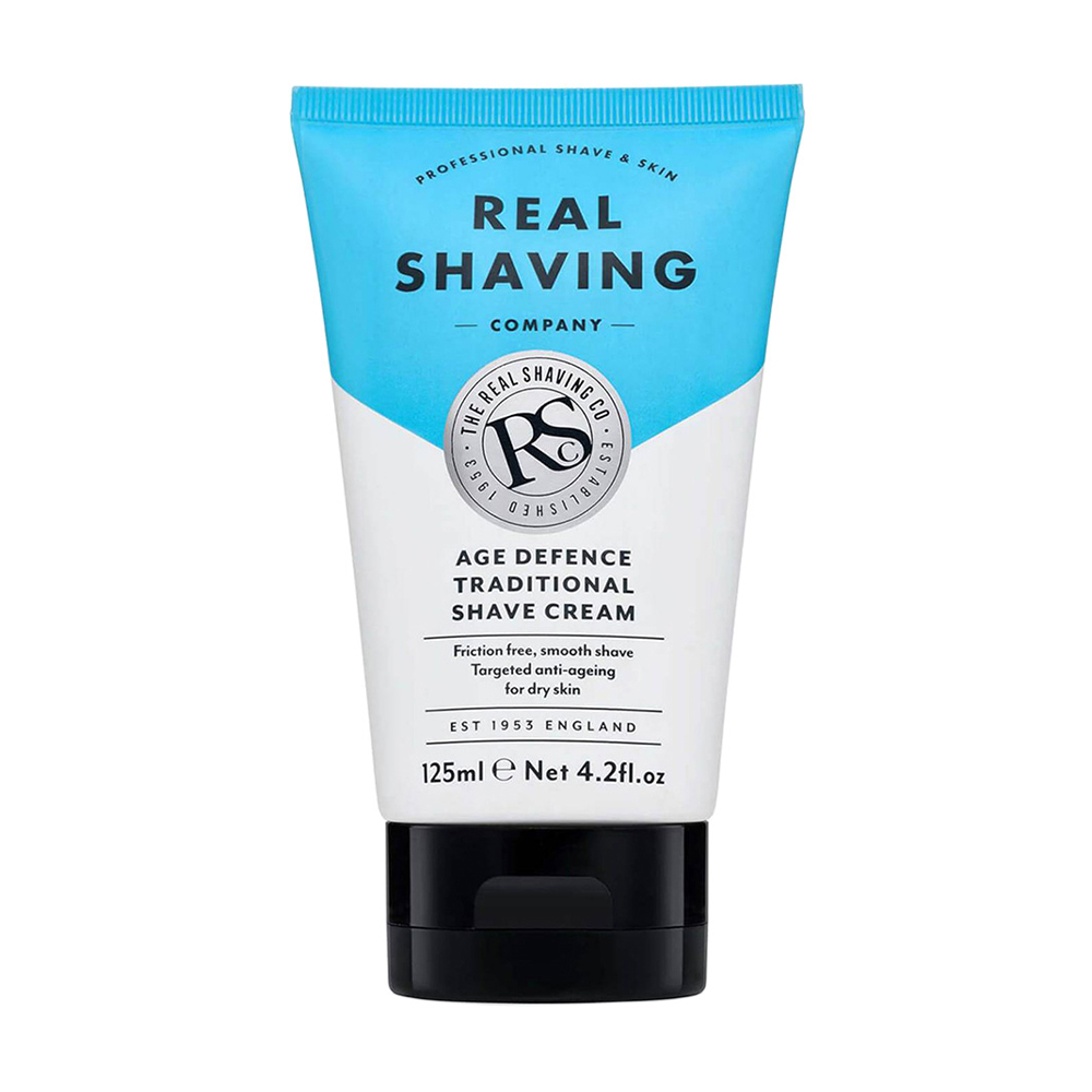 Чоловічий традиційний крем для гоління The Real Shaving Co. Age Defence Traditional Shave Cream, 125 мл